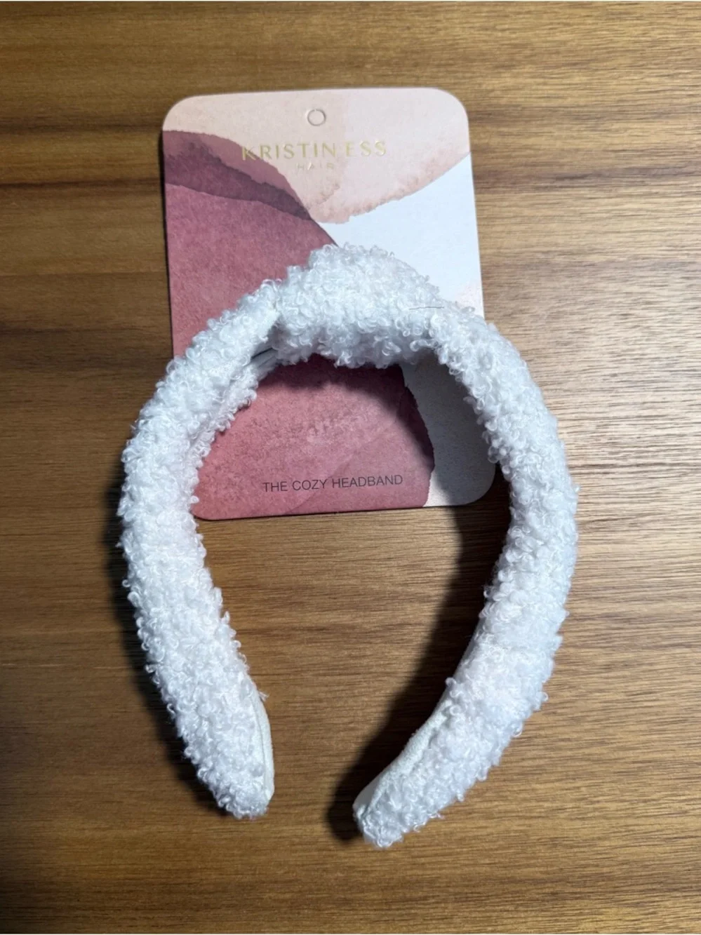 Kristin ESS Hair | Cozy‎ Headband | White | NWT